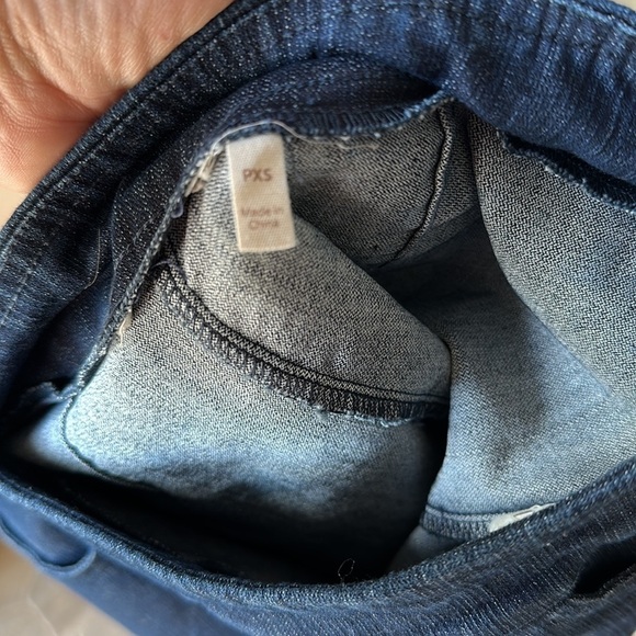 SOFT SURROUNDINGS Denim Petite Pull-on Mini Skirt - Picture 5 of 6